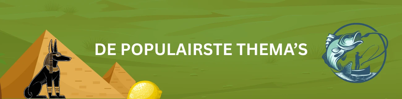 De populairste thema’s en spelmechanismen bij online slots