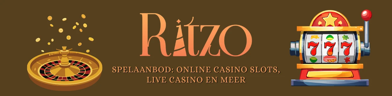 Ritzo Spelaanbod: online casino slots, live casino en meer